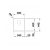 Zlewozmywak Blanco ZEROX 340-IF STAL DURINOX Z KOR. INFINO, BEZ KORKA AUT. 523 096